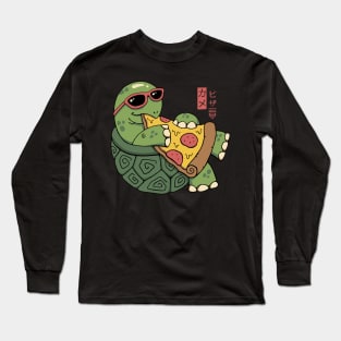 Pizza Turtle Long Sleeve T-Shirt